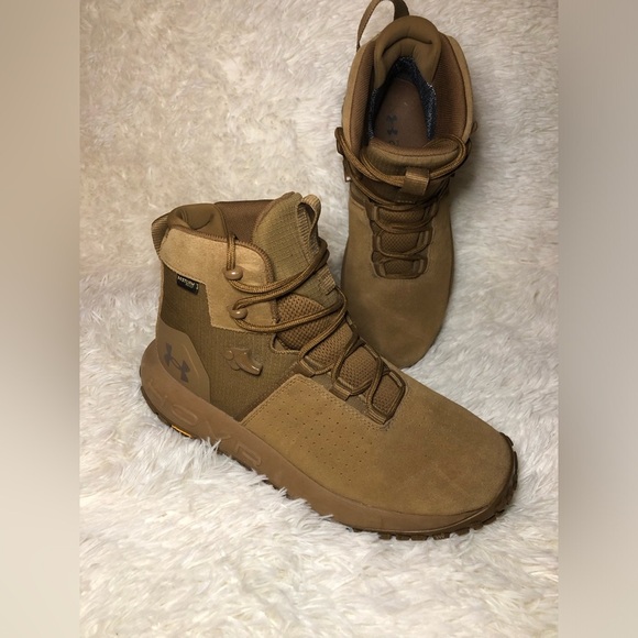 Under Armour Men's Brown Boots size 7.5 - Picture 12 of 13